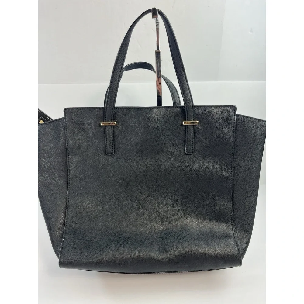 Kate Spade Hayden Tote Bag Black Leather - No Strap